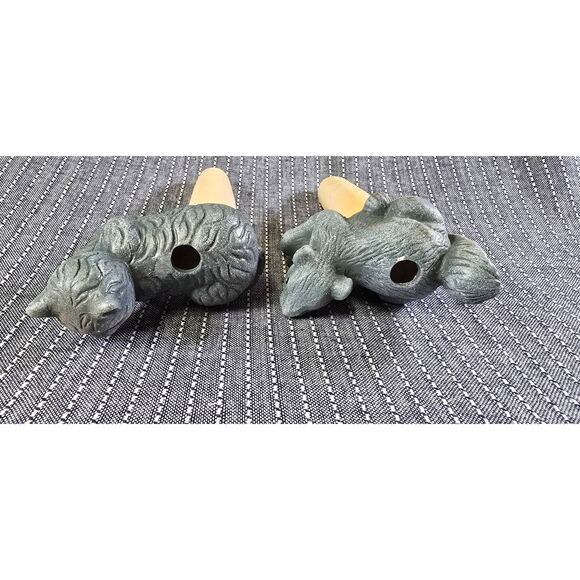 Vintage Spike Cat and Squirrel Waterer - Picture 6 of 9